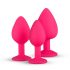 Easytoys Diamond - Anal-Dildoset (pink) 