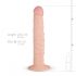 Real Fantasy Scott - realistischer Dildo - 25cm (natur) 