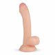 Real Fantasy Vince - Hoden und Vorhaut Dildo - 19,5cm (natur) 