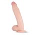 Realistische Dildo Dwane von Real Fantasy - 31cm mit Hoden (natur) 