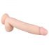 Real Fantasy Dwane - Akku, lebensechter Vibrator - 31 cm (natur)