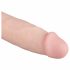 Real Fantasy Dwane - aufladbarer, realistischer Vibrator - 31cm (Naturfarben) 