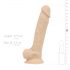 Real Fantasy Percy - lebensechte Dildo - 18cm (Natur) 