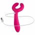 Easytoys Paar - akkubetriebener, wasserdichter Paarvibrator (rosa) 