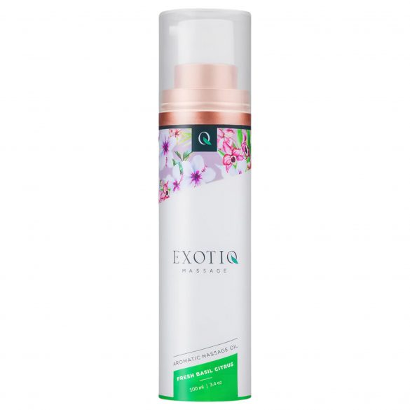 Exotiq - duftendes Massageöl - Basilikum-Zitrone (100ml) 