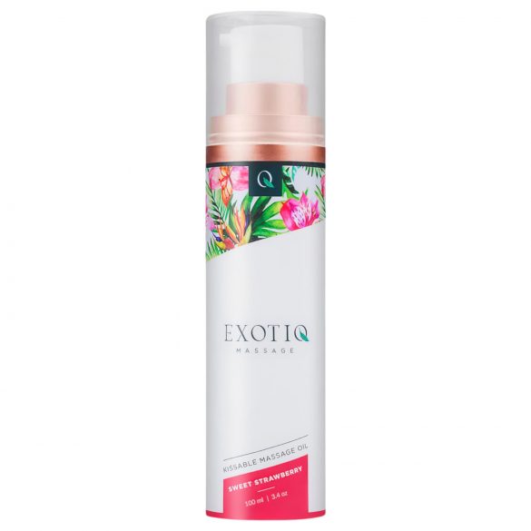 Exotiq - Duftendes Massageöl - Erdbeere (100ml)