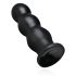 BUTTR Tactical III - Haftendes Dildo (schwarz)