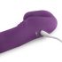 Easytoys - Akkubetriebener, strapless strap-on Vibrator (Lila) 