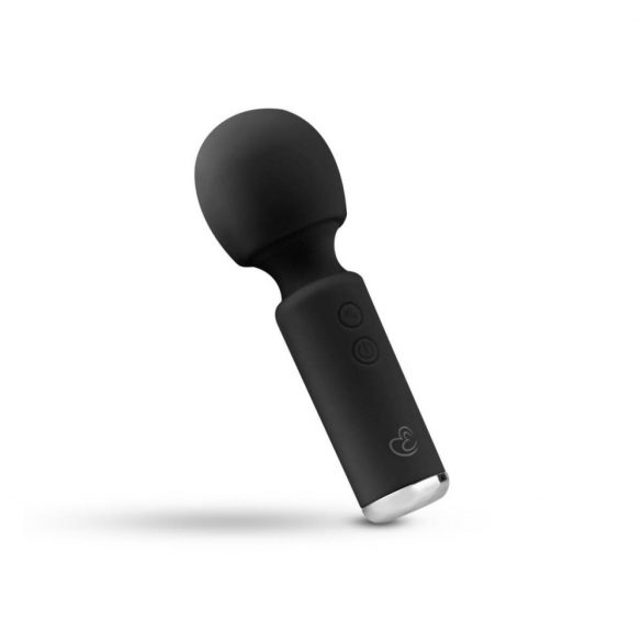 Easytoys Wunderstab - wiederaufladbarer Mini-Massage-Vibrator (Schwarz) 