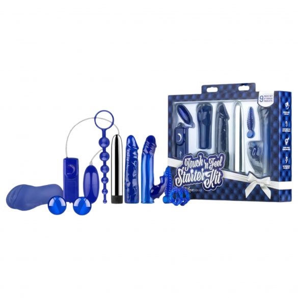 LoveBoxxx Touch 'n Feel - Einsteiger-Vibratorset (9-teilig)