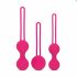 Easytoys LoveBalls - Beckenboden-Trainingsset - 3-teilig (Rosa) 