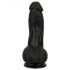 Easytoys - naturgetreuer Dildo mit Hoden - 12 cm (schwarz)