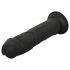 Easytoys - Lebensechter Dildo - 17,5 cm (schwarz)