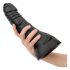 BUTTR Black Hawk - realistische Analdildo (schwarz)