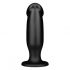 BUTTR AH-1 - Saugnapf Analdildo (schwarz)