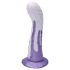 Ylva & Dite Cryptodite - Saugnapf-Dildo mit Muster (Pink-Lila)