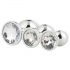 Gleaming Love - Analplug-Set - Silber (3-teilig)