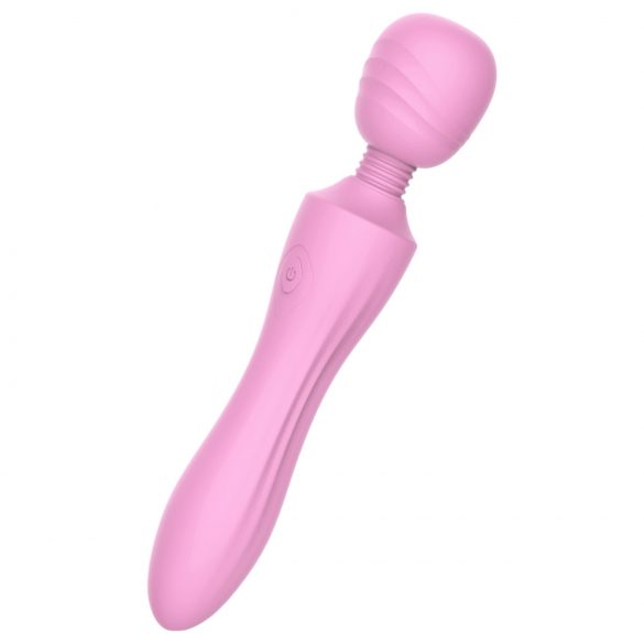 The Candy Shop Zauberstab - aufladbarer Massage-Vibrator (rosa) 