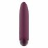 Glam - wiederaufladbarer, wasserdichter Mini-Vibrator (lila) 