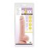 Mr. Dixx 7,6 - Saugnapf und Hoden Dildo - Natur (19,5cm) 