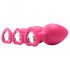 Flirts Anales Trainingskit - Plug-Set (3 Stk.) - Pink