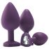 Flirts Anal-Training Kit - Anal-Plug-Set (3 Stück) - Lila