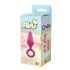 Flirts Pull Plug - kleiner Anal-Dildo (Pink) 