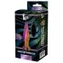 Glamour Glass - spitzer, kabelloser Glas-Analvibrator (bunt)