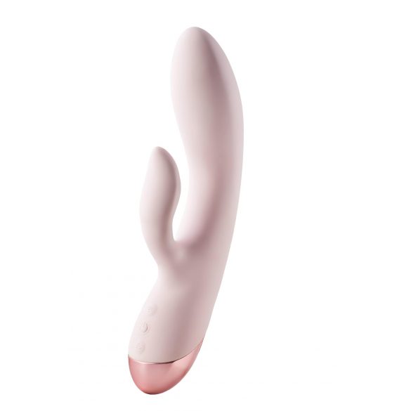 Vivre Coco - Akkubetriebener Vibrator mit Klitorisarm (Rosa) 