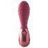 Dinky Jody F. Mini - Akkubetriebenes, geripptes Mini-Vibrator (Rot)