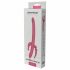 Dreamtoys Überall Vergnügen Vibe - Akkubetriebener, 4-zweigiger Vibrator (pink) 