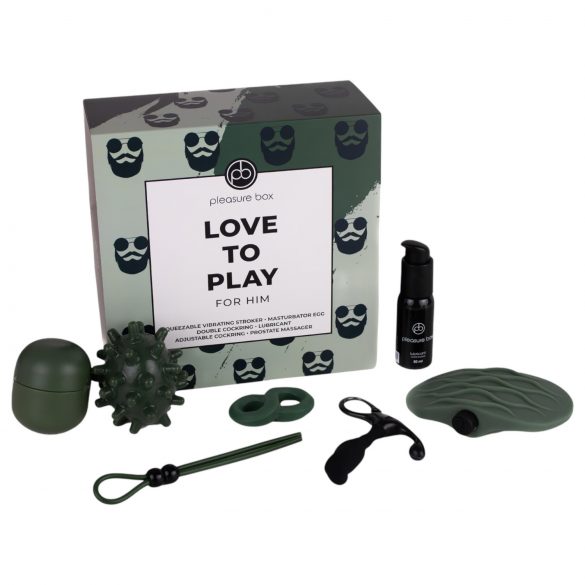 Vergnügungskasten Love to Play - Masturbator-Set - 6-teilig