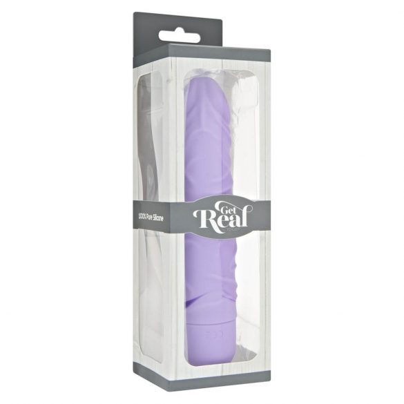 Klassischer Get Real - realistischer, silikon Vibrator (lila) 