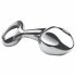 Njoy Pure Plug 2.0 - Metall-Anal-Dildo (silber) 