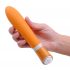 B SWISH Bgood Deluxe - Silikonstab Vibrator (Orange) 