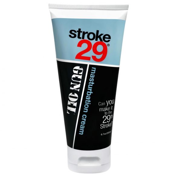 Gun Oil Stroke 29 - Masturbations- & Massagecreme (200 ml)