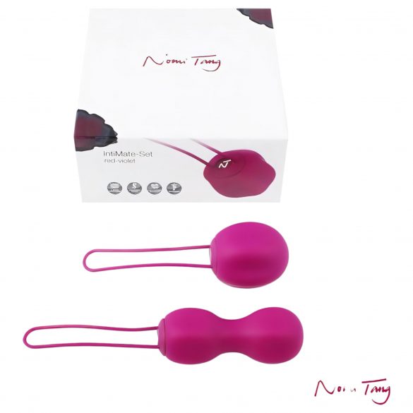 Nomi Tang Intimate - 2-teiliges Liebeskugel-Set (Violett)