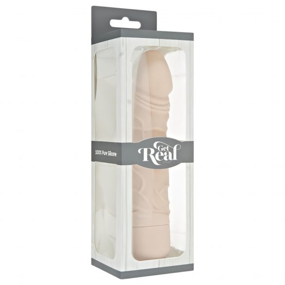 Classic Get Real - naturfarbenes, lebensechtes Silikonvibrator 