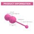 Magic Motion Kegel Master - Intelligente Liebeskugeln Duo (lila)