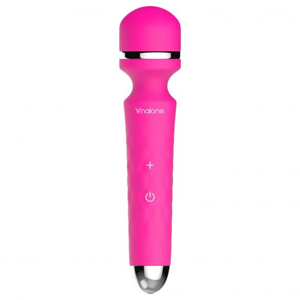 Nalone Rock Wand - akkubetriebener, massierender Vibrator (rosa) 