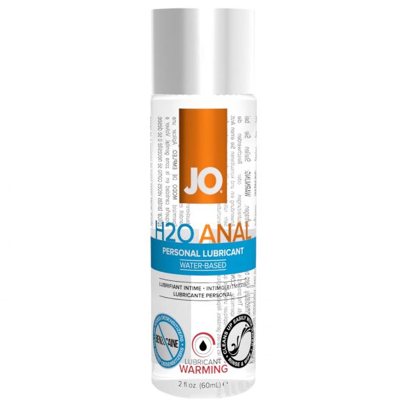 JO H2O Anal Warming - wärmendes wasserbasiertes Anallubrikant (60ml) 