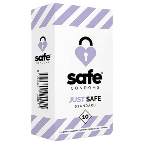 SAFE Just Safe - Standard Vanille Kondome (10 Stück) 