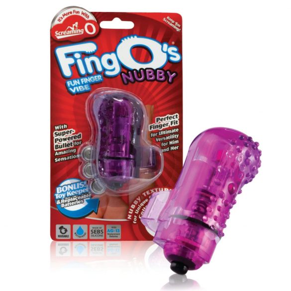 Screaming O Fingo's Nubby - Finger-Vibrator (lila) 