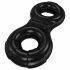 Bathmate Vibe Ring Eight - wiederaufladbarer, vibrierender Penisring (schwarz)