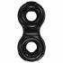 Bathmate Vibe Ring Eight - wiederaufladbarer, vibrierender Penisring (schwarz)