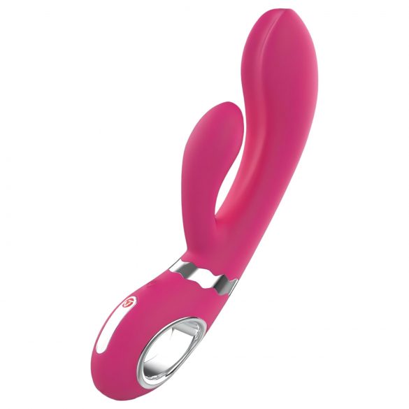 Nomi Tang Wild Rabbit 2 - Akkubetriebener G-Punkt Vibrator mit Klitorisaufsatz (rosa) 