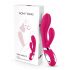 Nomi Tang Wild Rabbit 2 - Akkubetriebener G-Punkt Vibrator mit Klitorisaufsatz (rosa) 