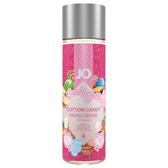 JO Candy Shop Cotton Candy - wasserbasiertes Gleitmittel - Zuckerwatte (60ml)