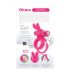 Screaming O Ohare - Akku Bunny Vibrationsring (Pink)