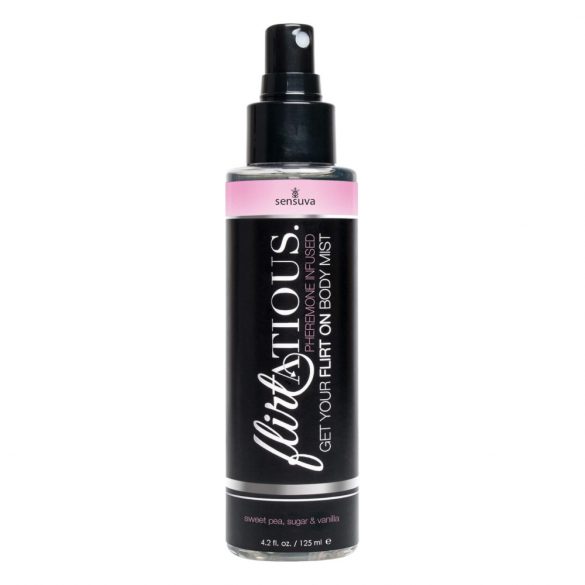 Sensuva Flirtatious - Pheromon Körperspray - Vanille-Süßerbse (125ml) 